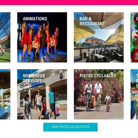 Mobil-home Camping Au Mathes * Les Mathes