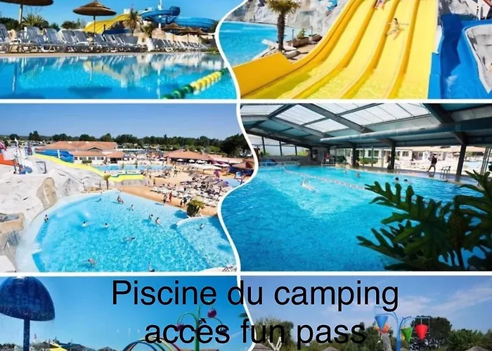 Сasa de vacaciones Mobil-home Camping Au Mathes *