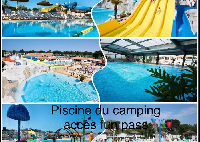 Сasa de vacaciones Mobil-home Camping Au Mathes Les Mathes