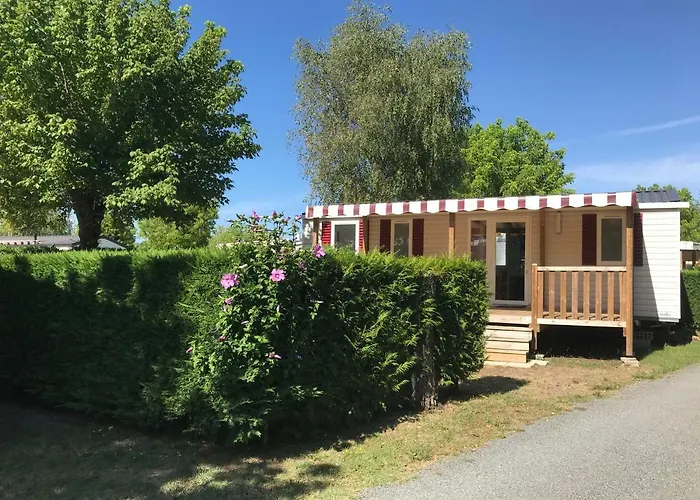 Сasa de vacaciones Mobil-home Camping Au Mathes